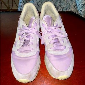 Purple Reebok Sneakers
